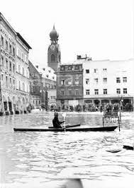 Wasserstand cm über pegelnullpunkt (443,00 m nn). Hochwasser 1940