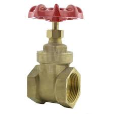 WRAS Approved Screwed Brass Gate Valve - BSPT - Valves Online