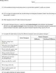 Cell Transport And Plasma Membrane Structure Pdf Free Download