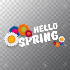 Hello spring clipart free download! Hello Spring Slogan Or Label Isolated On Transparent Background Royalty Free Cliparts Vectors And Stock Illustration Image 96627440