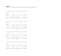 traceable names worksheets activity shelter