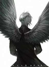Anime Angel With Black And White Wings Pixiv Id 5897809 1840238 Zerochan Anime Anime Guys Shirtless Anime Guys