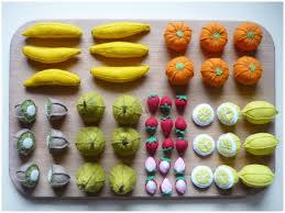 Paniers Fruits Et Legumes En Feutrine Cette Fois Ci 2 Les Fruits Ma Petite Boheme Dinette En Feutrine Panier Fruits Et Legumes Panier De Fruits