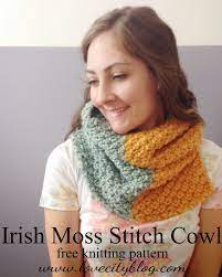 Knitting Love Irish Moss Stitch Cowl Irish Moss Stitch Moss Stitch Knitting