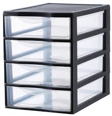 Tour De Rangement Origamix 4 Tiroirs 24 L Brico Depot