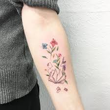 Fcde443dd86a7917c812ee536430272b Jpg 600 600 Book Tattoo Tattoos For Women Flowers Plant Tattoo