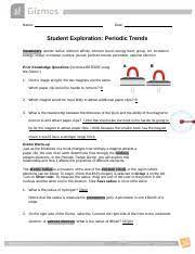 To download free the bohr atom and electron energy levels cabrillo you need to periodic trends name. Periodictrendsse Docx Name Date Student Exploration Periodic Trends Vocabulary Atomic Radius Electron Affinity Electron Cloud Energy Level Group Ion Course Hero