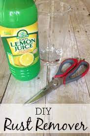 Diy Rust Remover Diy Rust Remover Rust Removers Cleaning Hacks