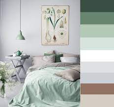 Go dark and daring and your bedroom becomes sensual. 65 Ideas Bedroom Green Brown Grey For 2019 Green Room Colors Mint Green Bedroom Bedroom Colors