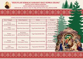 Beberapa bulan kedepan kita sudah lagu tema natal smgt tahun 2020 dengan lirik. Gereja Katedral St Gemma Galgani Ketapang å¸–å­ Facebook