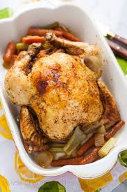 whole chicken in a slow cooker recipe