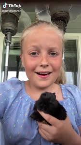 Maylee is in bunny heaven!...