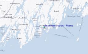 Map Of Boothbay Harbor Maine Map Nhautoservice