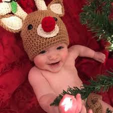 Reindeer Costume for Christmas 0-18 Months