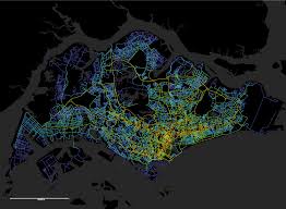 Map of the 24km singapore rail corridor. Singapore Rail Corridor Spaceagency Design