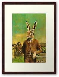 Pin By Michael On Art Prints Painting Hare Painting Canvas Prints