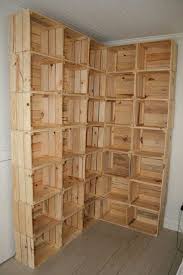 Bookshelves Made From Crates Love It Http Www Etsy Com Listing 100687390 Bookcase Bookshelf Crate Wall Large Bulk Ref Crate Shelves Diy Furniture Crates