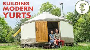 Maybe you would like to learn more about one of these? Couple Building Modern Yurt As Super Portable Tiny Home Youtube
