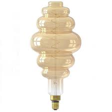 Euri lighting dimmable 5.5w 5000k 90 cri decorative led bulb, e12 base, enclosed fixture and wet rated, ja8 compliant (pack of 4). Beehive Giant Decorative Led Light Bulb Gold Lightbox