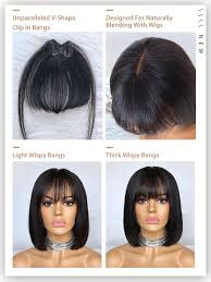 Snap bang front | human hair vivica fox $22.99 $27.00. Clip In Bangs Human Hair African American Off 72 Medpharmres Com