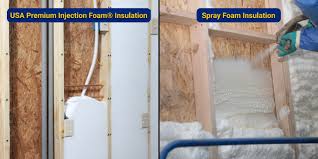 One improvement that was made to the house was retrofit spray foam insulation in the walls. What S The Difference Between Injection Foam And Spray Foam Insulation Boise
