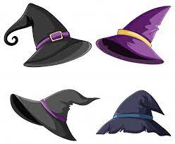 Download Set Of Witch And Wizard Hat For Free Wizard Hat Witches And Wizards Witch