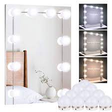 Academic research has described diy as behaviors where individuals. Eeekit Vanity Lights For Mirror 10 Bulb Diy Hollywood Lighted Makeup Vanity Mirror With Dimmable Lights Stick On Led Mirror Light Kit For Vanity Set Plug In Makeup Light For Bathroom Wall Mirror