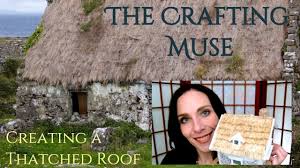 The construction of diy thatch roof is fairly simple. Thatched Roof For Miniature Houses In D D And Ttrpg Terrain Youtube