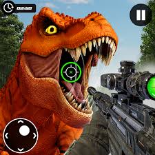 Dino en línea multijugador caza de dinosaurios mortales carnívoros jurásicos. Real Dinosaur Hunter Hunting Games 1 23 Mod Apk Unlimited Money Getapkapps Com
