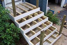 Deck Over Concrete Stoop Deck Over Concrete Concrete Front Porch Front Porch Steps