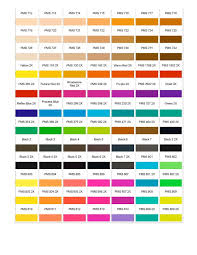 Pantone Colour Chart Flagaholic Com Au