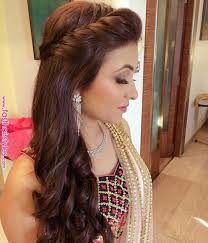 Easy Wedding Hairstyle Ideas For Women In 2020 Front Hair Styles Engagement Hairstyles Long Hair Styles