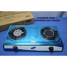 5 out of 5 stars. Ready Stock Panalux Double Gas Stove Cooker 8 Burner Head Infrared Gas Cooker Shopee Malaysia