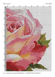 The graph makes it possible to keep the design in perfect scale to the original artwork. Beautiful Rose Graph Pattern Graph Graphpattern Rose Cross Stitch Art Cross Stitch Rose Cross Stitch Flowers