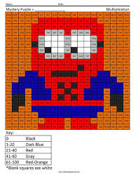 Hover over an image to see what the pdf looks like. Spider Minion Multiplication Coloring Coloring Squared