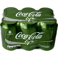 The new one brand design was unveiled on april 18, 2016; Coca Cola Life 1 Pack A 6 X 0 33l Dose Eingeschweisst 6 Dosen Coca Co
