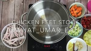 Sup ayam kampung mengandung seng, kalium dan mineral lain yang sangat penting. Cara Buat Stok Kaki Ayam Untuk Baby Chicken Feet Stock Youtube