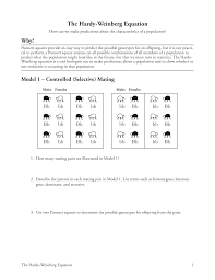 Hardy weinberg equation pogil answer key (1). 23 The Hardy Weinberg Equation S