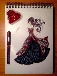 تصميم أزياء رسم أزياء لمبدعين في موقع طفرة جوز art watercolor art illustration