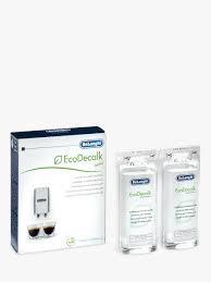 There are many who think that because they live in a soft water area and their kettle does not show much sign of scaling, they will be ok to ignore the threat of scale. De Longhi Ecodecalk Coffee Machine Descaler