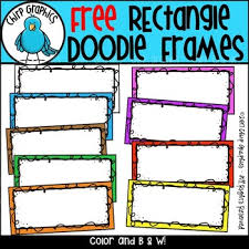 Maybe you would like to learn more about one of these? Free Rectangle Doodle Frames Clip Art Chirp Graphics By Chirp Graphics