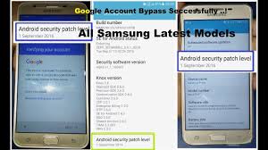 Samsung Galaxy J5 Prime Verify Google Account Bypass 1 September 2016 Android Security Scheduling Software Security Patches