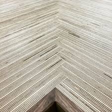 Baltic Birch Plywood Design For A Kitchen Counter Top Herringbone Design At The Crease With A Walnut Trim Plywood Design Plywood Furniture Plywood Table