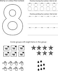 Number Eight Worksheet Free Preschool Printable Printable Numbers Preschool Worksheets Preschool Number Worksheets