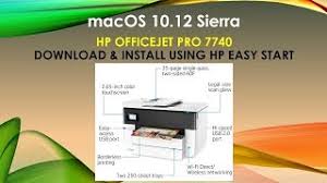 Update focusrite scarlett driver automatically. Hp Officejet Pro 7740 Download Install Software Using The Hp Easy Start On Macos 10 12 Sierra Youtube