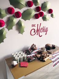 Company Christmas Party Fun Christmas Decorations Office Christmas Decorations Diy Christmas Wall