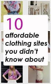 10 Awesome Lists Of Cheap And Unique Online Stores Affordable Clothing Websites Affordable Clothes Clothing Websites