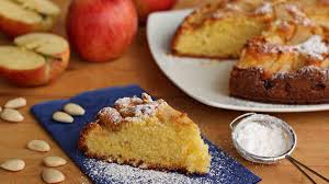 Gateau Aux Pommes Et Aux Amandes Parfume Au Citron Recettes Faciles Recette Gateau Aux Pommes Recette Gateau Recette Gateau Pomme