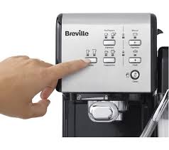 Lovely looking machine in the kitchen, looks well built and the black colour makes it stand out. Buy Breville One Touch Vcf107 Coffee Machine Black Chrome Free Delivery Currys