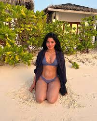 Divya Bharathi takes the internet by storm in a purple swimsuit! - News -  IndiaGlitz.com